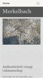 Mobile Screenshot of merkelbach.be